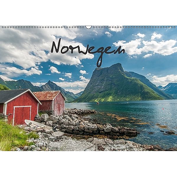 Norwegen (Wandkalender 2018 DIN A2 quer), Roman Burri