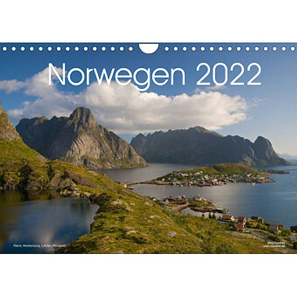 Norwegen (Wandkalender 2022 DIN A4 quer), Jörg Dauerer