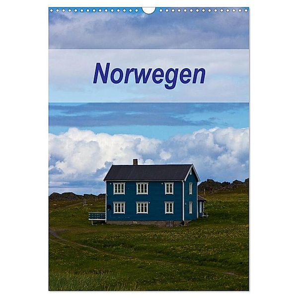 Norwegen (Wandkalender 2024 DIN A3 hoch), CALVENDO Monatskalender, Anja Ergler