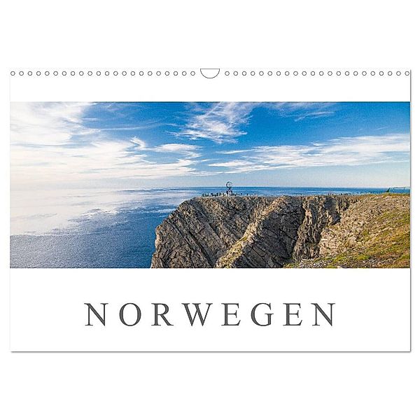 Norwegen (Wandkalender 2024 DIN A3 quer), CALVENDO Monatskalender, hiacynta jelen