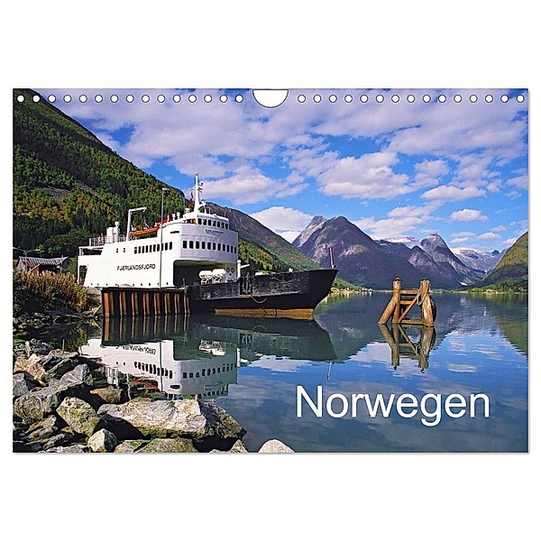 Norwegen (Wandkalender 2024 DIN A4 quer), CALVENDO Monatskalender, McPHOTO