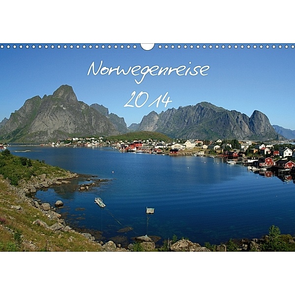 Norwegenreise 2014 (Wandkalender 2014 DIN A3 quer), Liane Rönsch