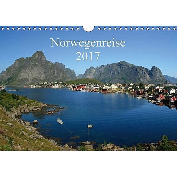 Norwegenreise 2017 (Wandkalender 2017 DIN A4 quer), Liane Rönsch