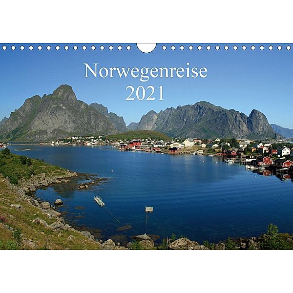 Norwegenreise 2021 (Wandkalender 2021 DIN A4 quer), Liane Rönsch