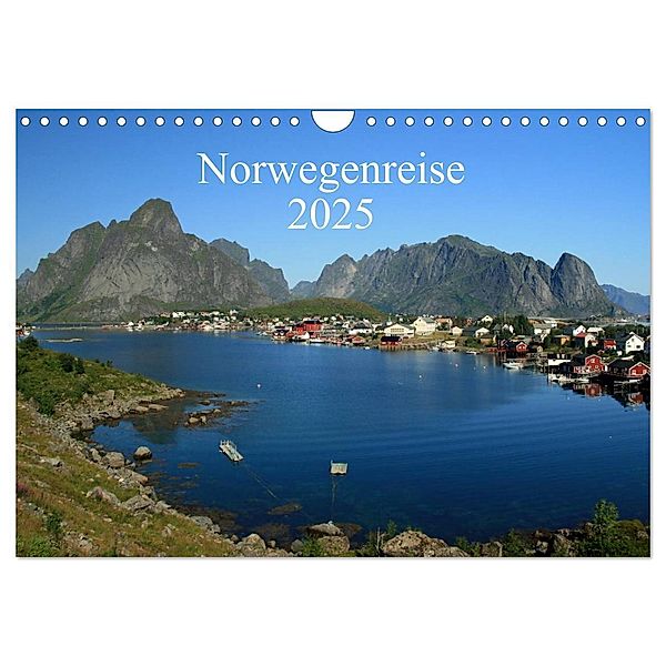 Norwegenreise 2025 (Wandkalender 2025 DIN A4 quer), CALVENDO Monatskalender, Calvendo, Liane Rönsch