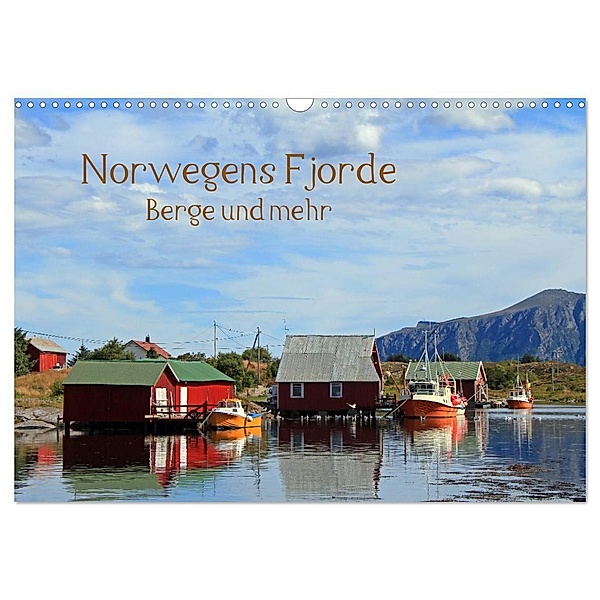 Norwegens Fjorde, Berge und mehr (Wandkalender 2024 DIN A3 quer), CALVENDO Monatskalender, Gerhard Albicker