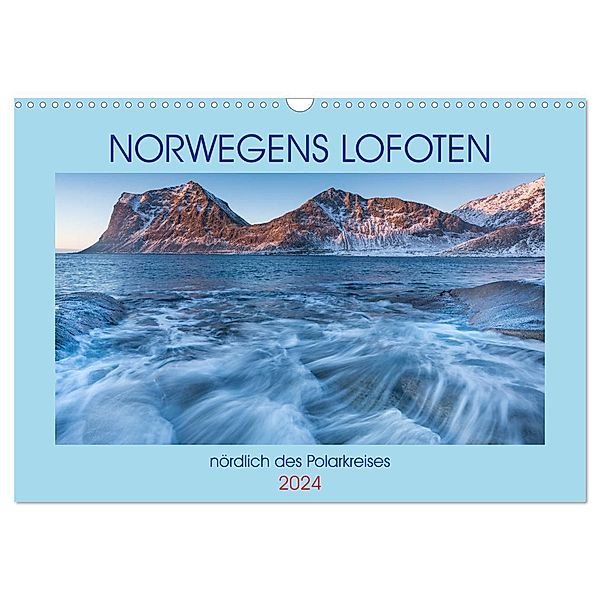 Norwegens Lofoten (Wandkalender 2024 DIN A3 quer), CALVENDO Monatskalender, Calvendo