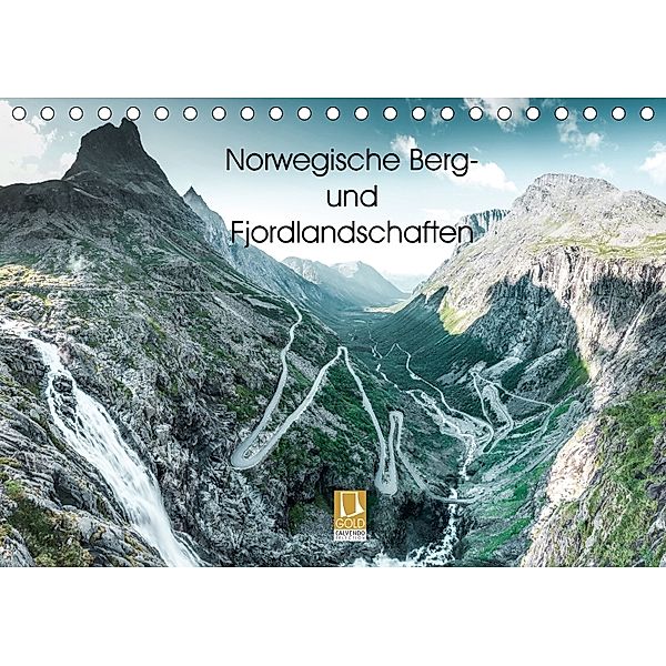 Norwegische Berg- und Fjordlandschaften (Tischkalender 2018 DIN A5 quer), Franz Sußbauer