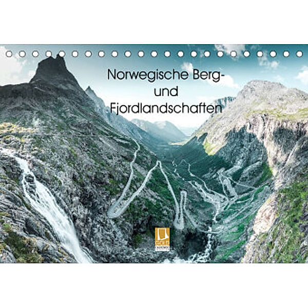 Norwegische Berg- und Fjordlandschaften (Tischkalender 2022 DIN A5 quer), Franz Sußbauer