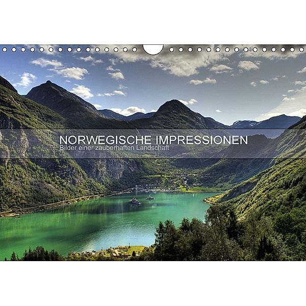 Norwegische Impressionen (Wandkalender 2018 DIN A4 quer), André W. Zeischold