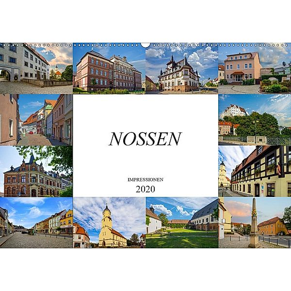 Nossen Impressionen (Wandkalender 2020 DIN A2 quer), Dirk Meutzner