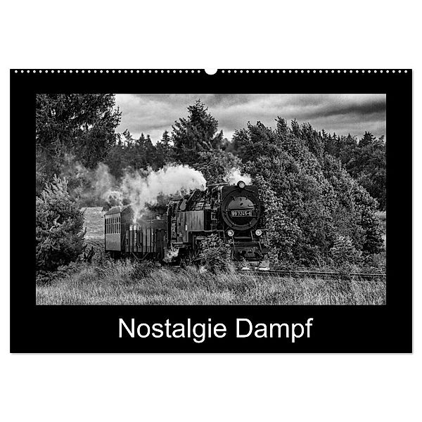 Nostalgie Dampf (Wandkalender 2025 DIN A2 quer), CALVENDO Monatskalender, Calvendo, Marion Maurer