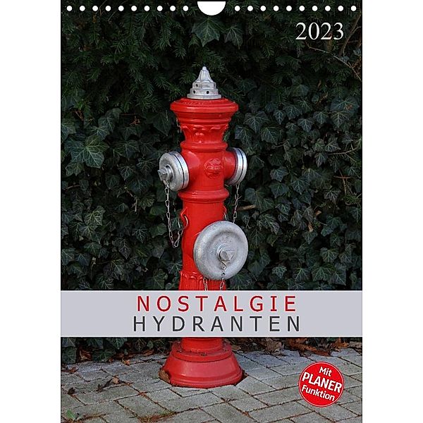 Nostalgie Hydranten (Wandkalender 2023 DIN A4 hoch), Schnellewelten