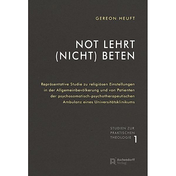 Not lehrt (nicht) beten, Gereon Heuft