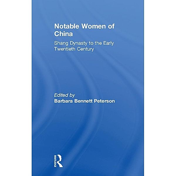 Notable Women of China, Barbara Bennett Peterson