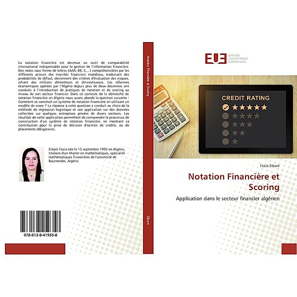 Notation Financière et Scoring, Fazia Zibani