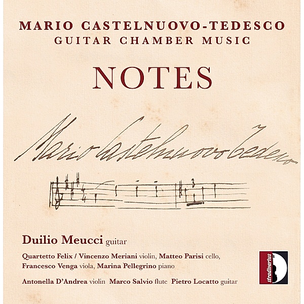 Notes, Duilio Meucci, Quartetto Felix, Antonella D'Andrea