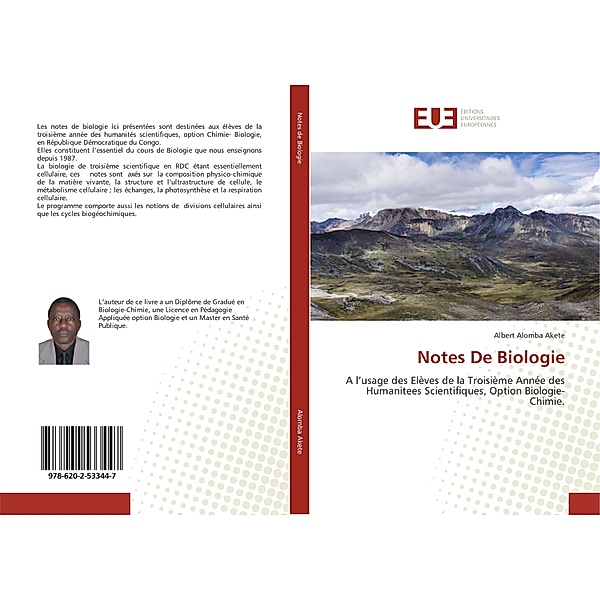 Notes De Biologie, Albert Alomba Akete