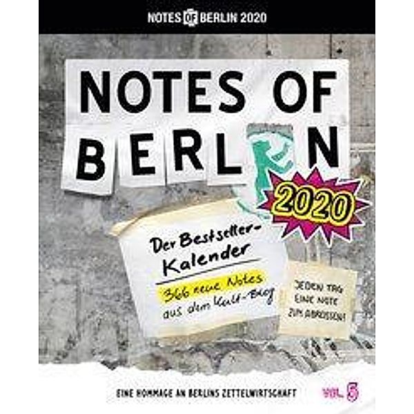 Notes of Berlin 2020