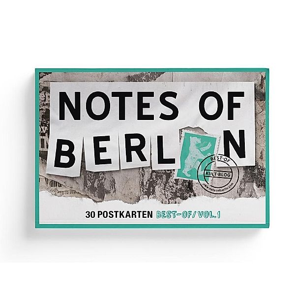 Notes of Berlin, 30 Postkarten