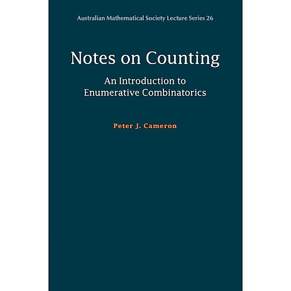 Notes on Counting, Peter J. Cameron