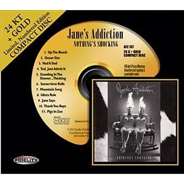 Nothing'S Shocking-24k Gold Cd, Jane's Addiction