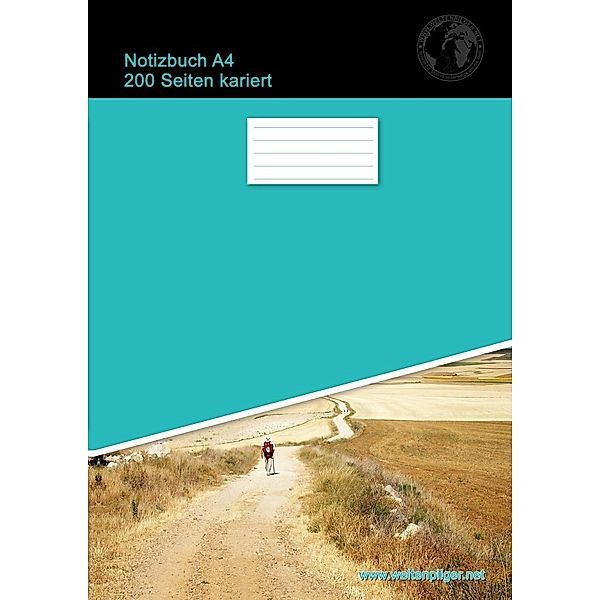 Notizbuch A4 200 Seiten kariert (Softcover Petrol), Christian Brondke