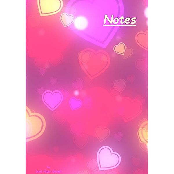 Notizbuch A5 dotted [Heart - Herz] Softcover von Daily Paper Design | 80 Seiten | als Tagebuch, Bullet Journal, Notizheft | FSC-zertifiziert & aus nachhaltiger und umweltschonender Forstwirtschaft, Daily Paper Design