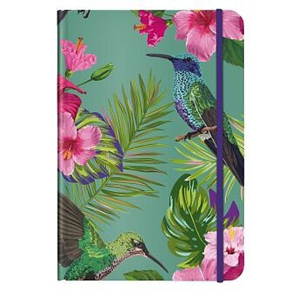 Notizbuch A5 Flower Bird