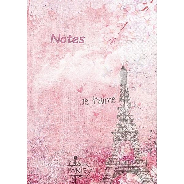 Notizbuch A5 liniert [Paris] Softcover von Daily Paper Design | 80 Seiten | als Tagebuch, Bullet Journal, Notizheft | FSC-zertifiziert & aus nachhaltiger und umweltschonender Forstwirtschaft, Daily Paper Design