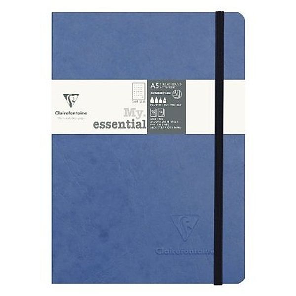 Notizbuch Age Bag My.Essential A5 96 Blatt dot-linierteatur, Blau