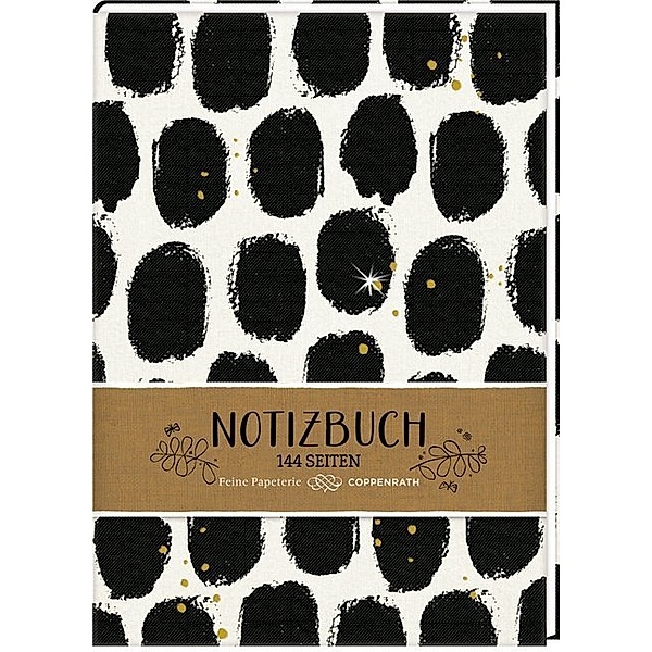 Notizbuch - Blätter (All about black & white)