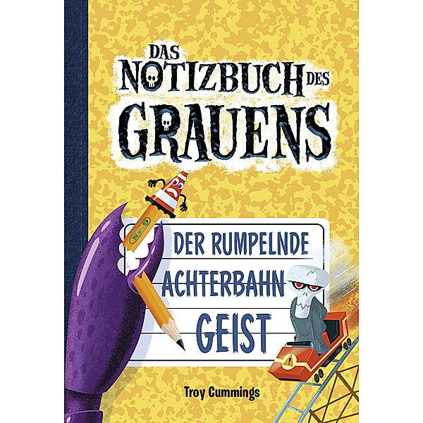 Notizbuch des Grauens - Der rumpelnde Achterbahngeist, Troy Cummings