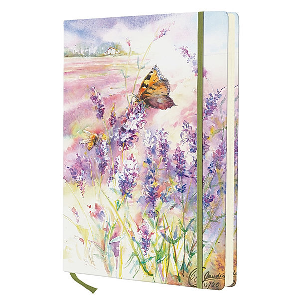 Notizbuch Lavendel
