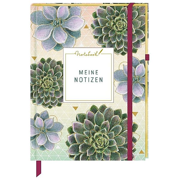 Notizbuch - Meine Notizen (Stoffeinband)