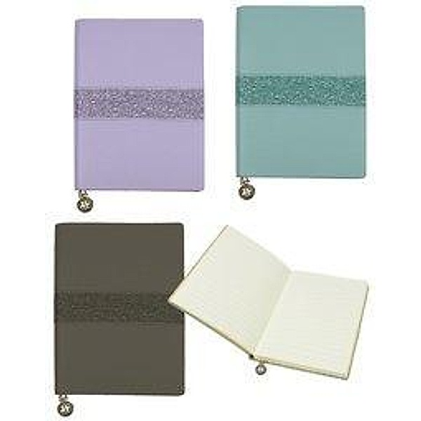 Notizbuch / Notizheft / notebook Leder-Optik Mat and Shiny
