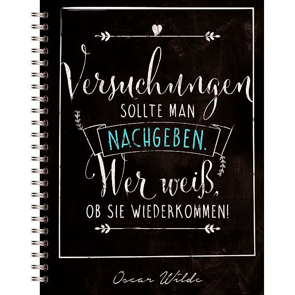 Notizbuch Oscar Wilde, noovio