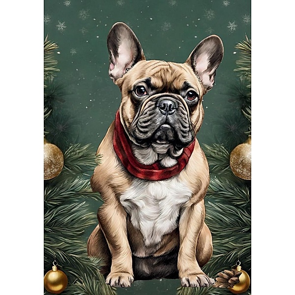 Notizbuch Weihnachten Hund Französische Bulldogge Frenchie Notizheft Journal Tagebuch mit 55 inspirierenden Zitaten Geschenkidee Wichteln Weihnachtsgeschenk Geschenkartikel Tierliebhaber, Beau Barkside