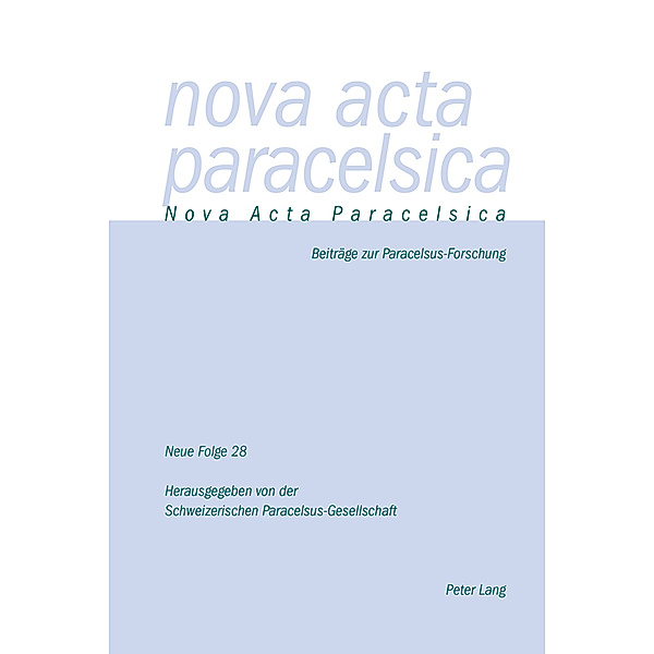 Nova Acta Paracelsica 28/2018