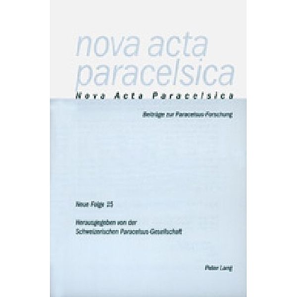 Nova Acta Paracelsica