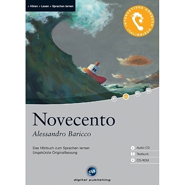 Novecento, 1 Audio-CD, 1 CD-ROM u. Textbuch, Alessandro Baricco