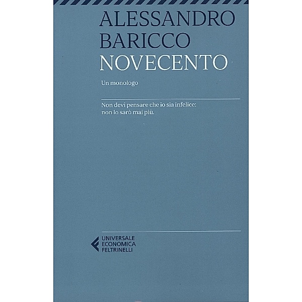Novecento. Un monologo, Alessandro Baricco