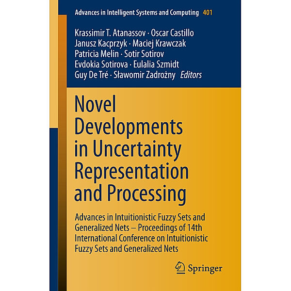 Novel Developments in Uncertainty Representation and Processing