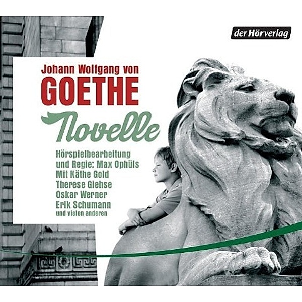 Novelle, 1 Audio-CD, Johann Wolfgang von Goethe