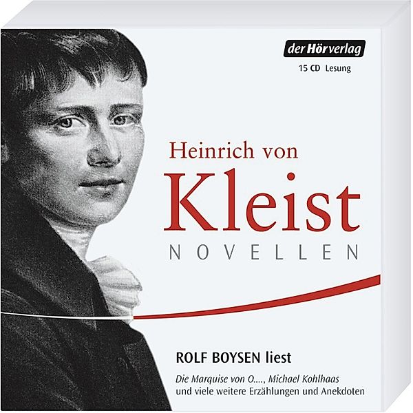 Novellen, 15 Audio-CDs, Heinrich von Kleist