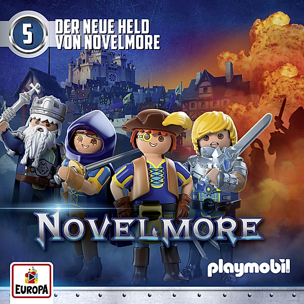 Novelmore: Der neue Held von Novelmore,1 Audio-CD, PLAYMOBIL Hörspiele
