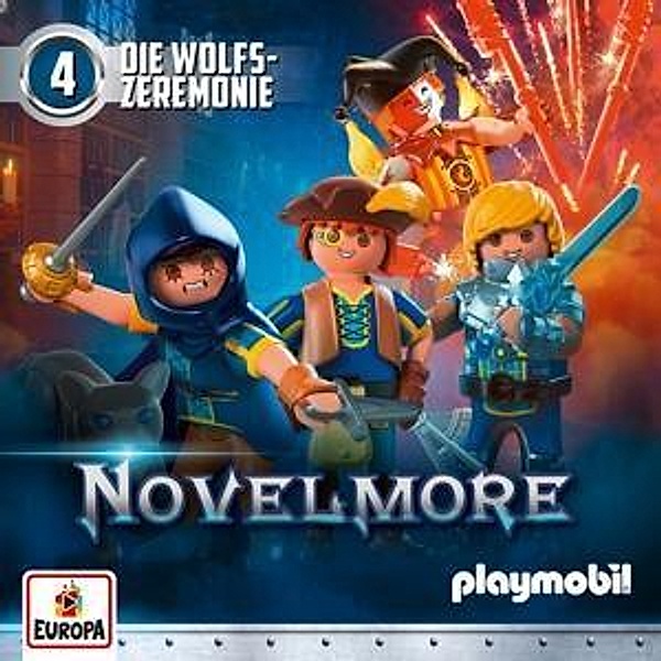 Novelmore: Die Wolfs-Zeremonie, 1 Audio-CD,1 Audio-CD, PLAYMOBIL Hörspiele