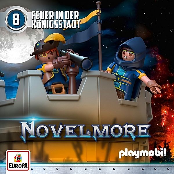 Novelmore - Feuer in der Königsstadt,1 Audio-CD, PLAYMOBIL Hörspiele