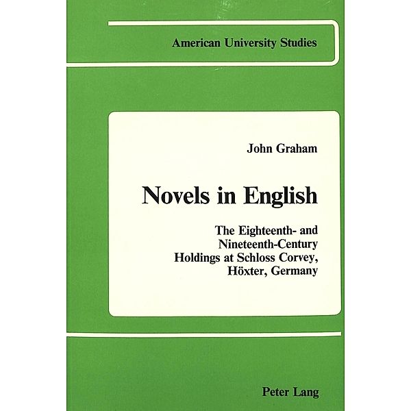 Novels in English, John Graham