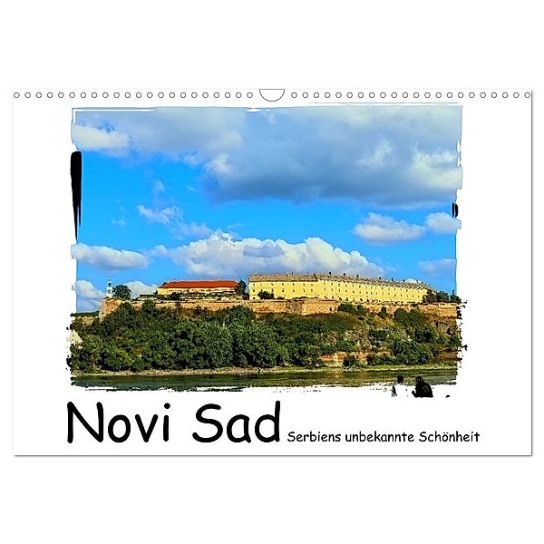 Novi Sad Serbiens unbekannte Schönheit (Wandkalender 2025 DIN A3 quer), CALVENDO Monatskalender, Calvendo, Gabi Hampe